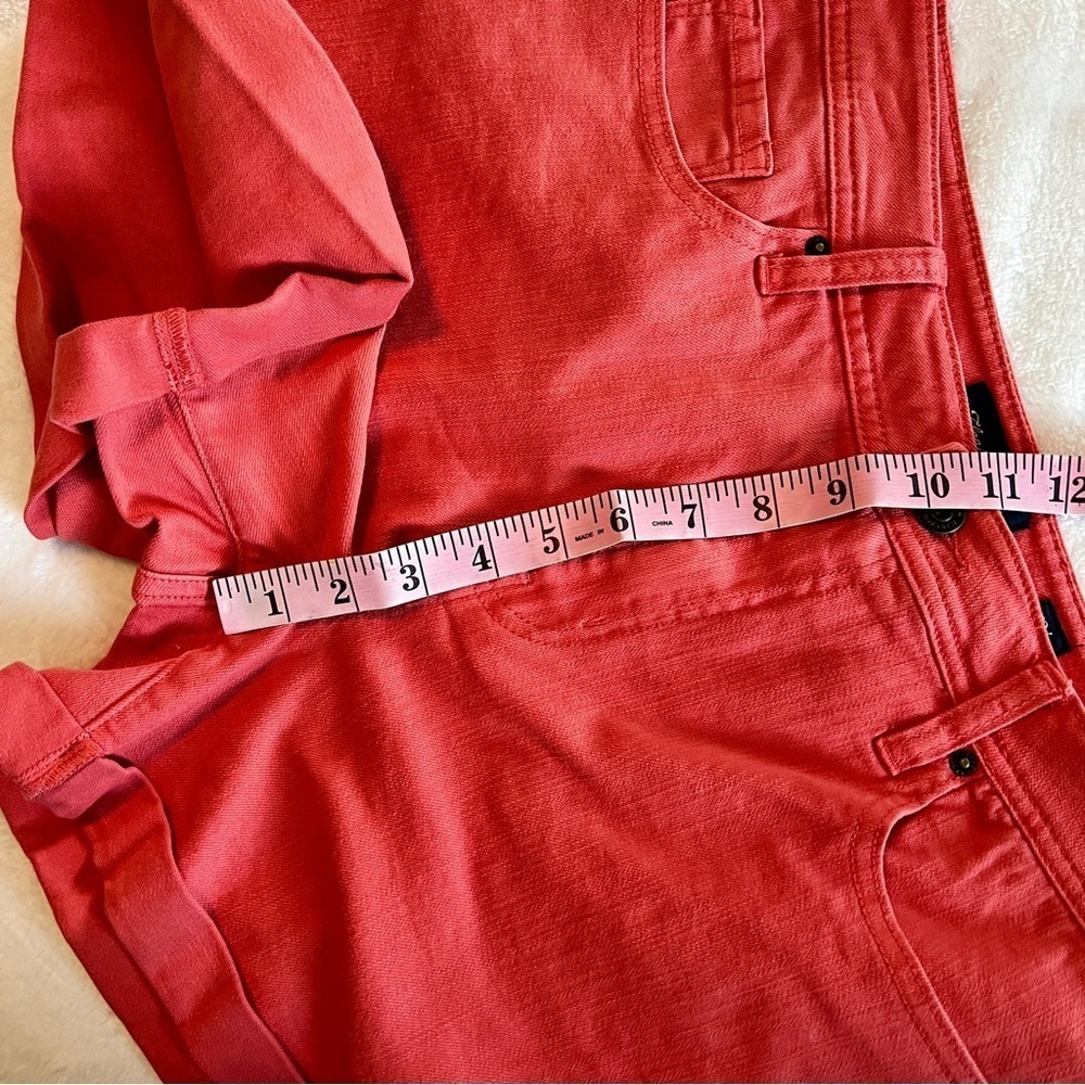 NEW Flag and Anthem High Rise Short size 12 / 31 Faded Red - Picture 8 of 9